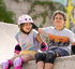 SKATEWIZ Skateboard Protective Gear Set Elbow Pads Roller Derby and Knee Pads Skating
