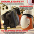SKATEWIZ Skateboard Pads Adult [6pc] Shield Elbow Pads and Wrist Guards Protective Gear