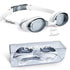 Eversport Swim Goggle for Adult Youth Swimming Goggles Anti-Fog No Leak Water Pool Glasses with 3 Nose Pieces