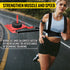 VEVOR Fitness Sled, Weight Sled Push Pull Heavy High Training Sled Drag Fitness HD Power Speed Training Sled for Athletic Exercise and Fitness Strength Training (Red)