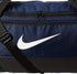 Nike Brasilia Small Duffel-9.0, Black/Black/White, One Size