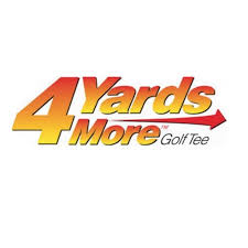 4 Yards More Plastic Golf Tees 3 1/4 in. Pack of 4 - Blue