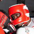 Ringside Deluxe Face Saver Boxing Headgear Small/Medium Red