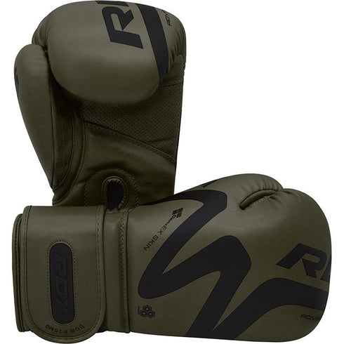 RDX Boxing Gloves for Training Muay Thai Leather Punching Gloves for Sparring