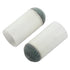 Unique Bargains Plastic Pool Snooker Billiard Cue Stick Slip Push On Tips Gray 0.5" Dia 10pcs