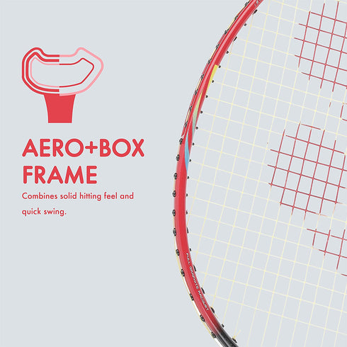 Yonex Graphite Badminton Racquet Astrox 01 Clear Black Red