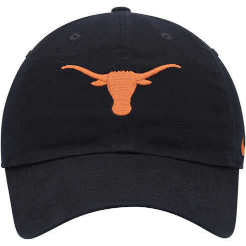 Nike Black Texas Longhorns Heritage86 Logo Performance Adjustable Hat - OSFA