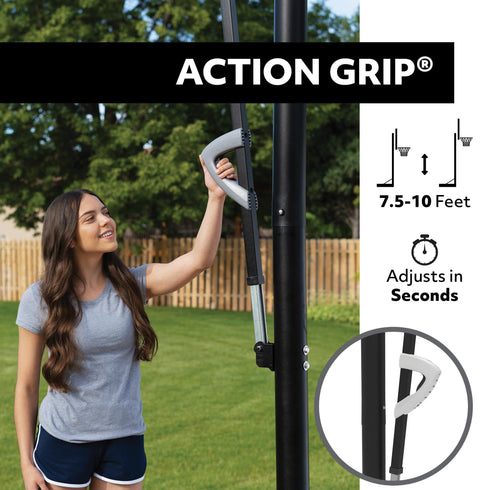 Lifetime Adjustable Portable Basketball Hoop (52-Inch Polycarbonate) - 90853