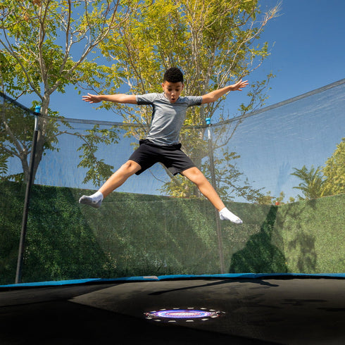 Bounce Pro 14' Trampoline with Flashlight Zone