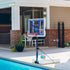 Lifetime 44" Polycarbonate Pool Side Portable Height Adjustable Basketball System, 1306