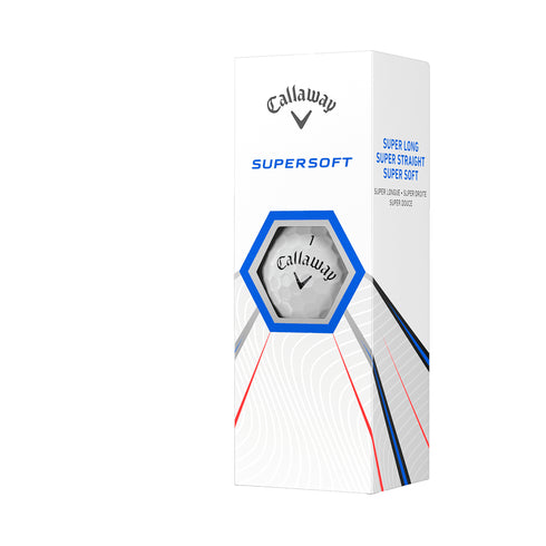 Callaway Supersoft 2021 Golf Balls, White, 12 Pack