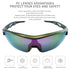 UPANBIKE Bike Cycling Sunglasses Sports Sunglasses Anti-UV400 PC Lens TR90 Unbreakable Frame Unisex Adult Goggle (Glossy Purple Frame/Black Lens)