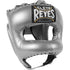 Cleto Reyes Traditional Leather Boxing Headgear with Nylon Face Bar