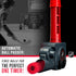 Franklin Sports Knee Hockey Goal Set - Mini Hockey Stick Set - Automatic Ball Passer, Goal & Target Set
