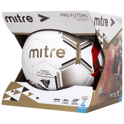 Mitre Pro Futsal Soccerball, Size 4