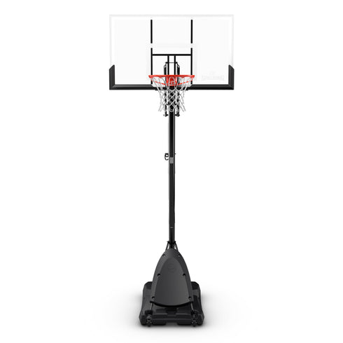 Spalding 54 In. Shatter-proof Polycarbonate Exacta height® Portable Basketball Hoop System